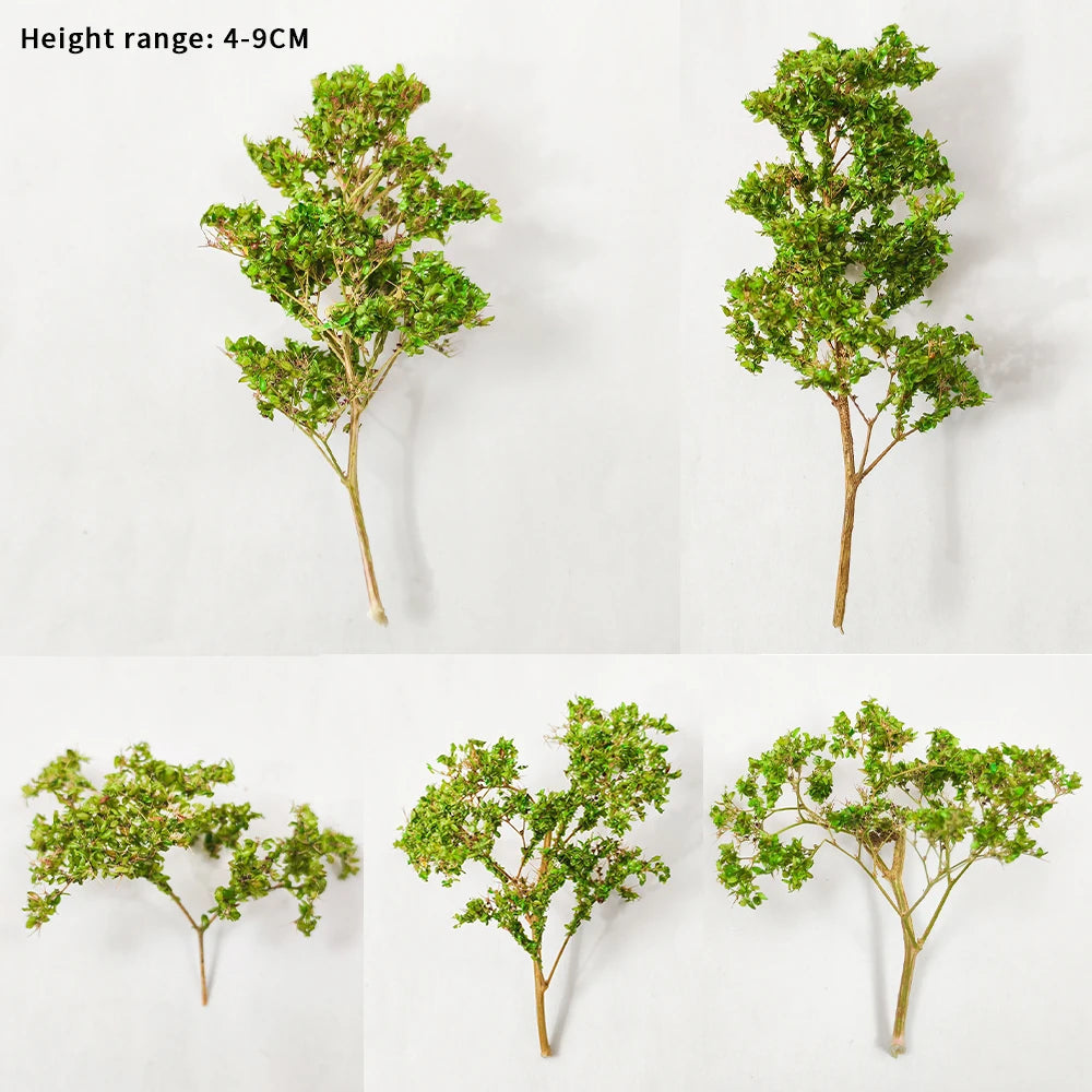Scale Miniature Model foam Tree, sea trees For Architectural building model Diorama Models,HO N train railway landscape layout