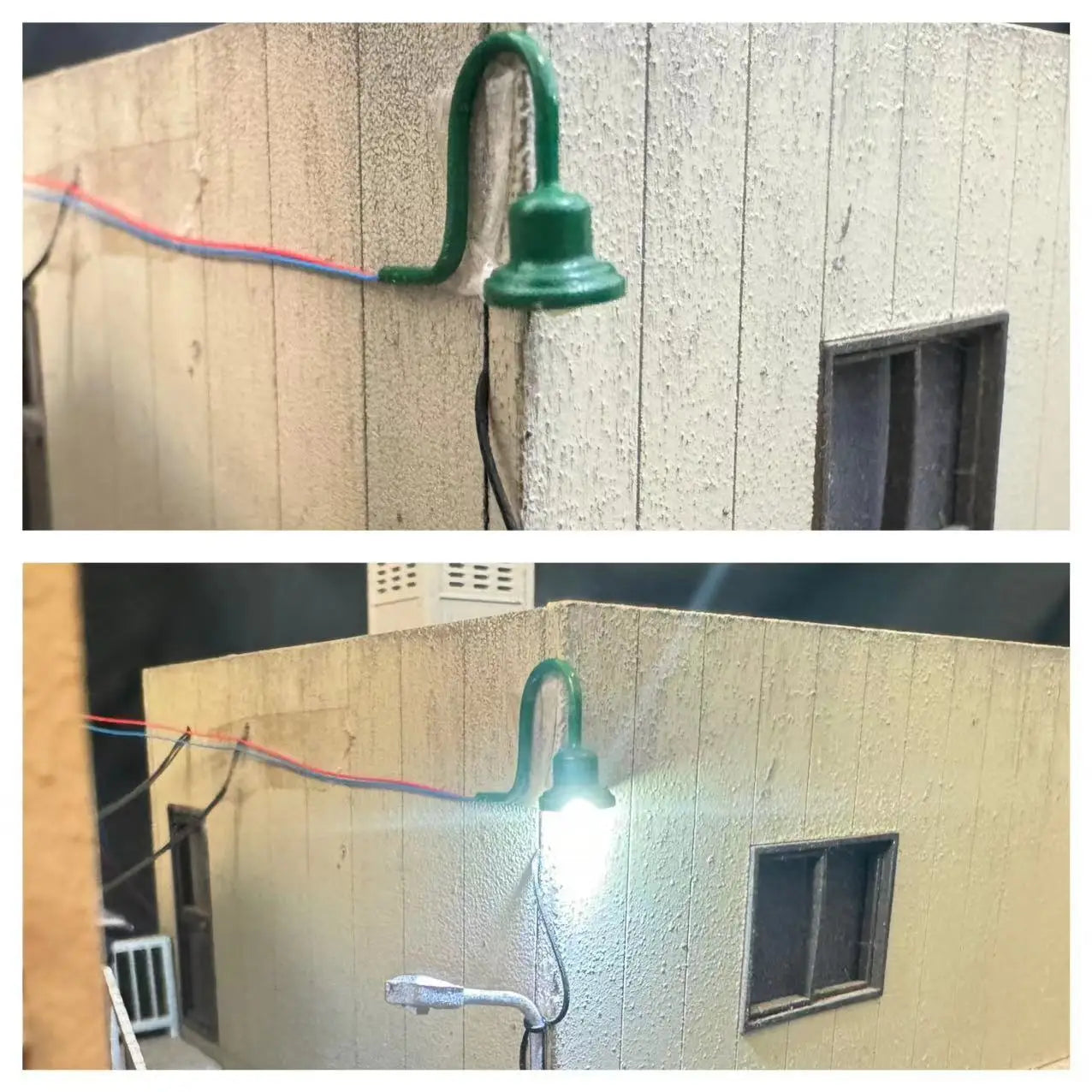 3V Led Miniature Wall Lamp Model Light Toys for Architecture Building Layout/railway Landscape Indoor/outdoor Diorama 1Pc/5Pcs