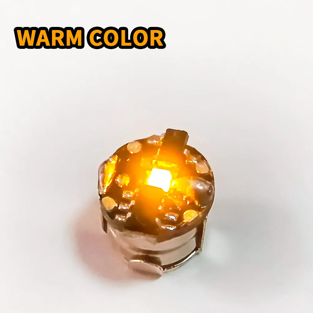 2pcs Magnetic Control Led Lamp Wireless Light Model Toys for Diy Model Making/Cars/House Decoration/Diorama/Robots wtih Battery