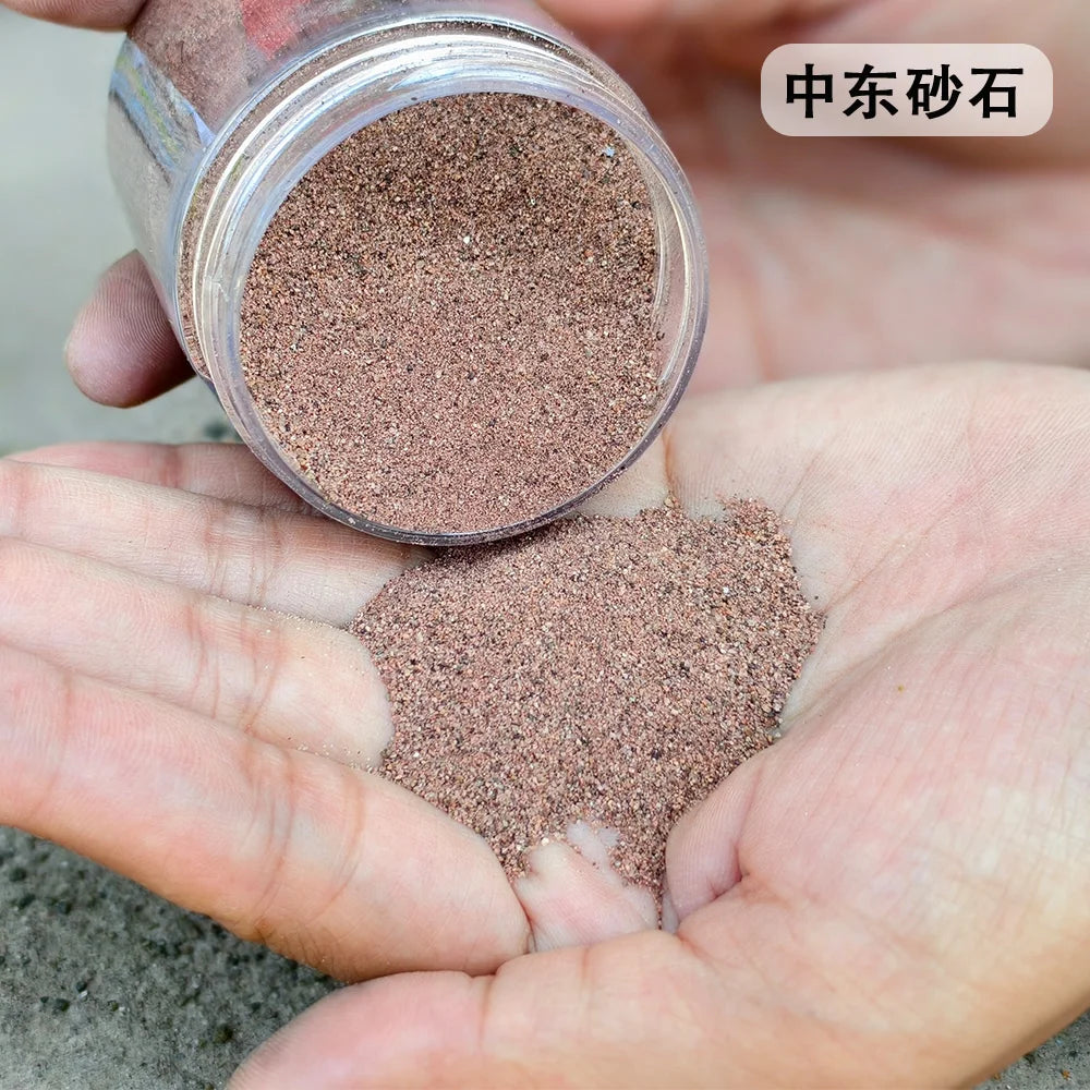 Micro Landscape Miniature Gravel Stone Gravel Ground Rock Natural for Diy Model Making Railway Scene Wargaming Diorama 140Ml/jar