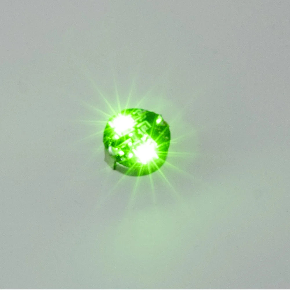 5pcs Magnetic Controlled LED Dual Light Led Double Lamp Toys DIY Model Making with CR927 Battery