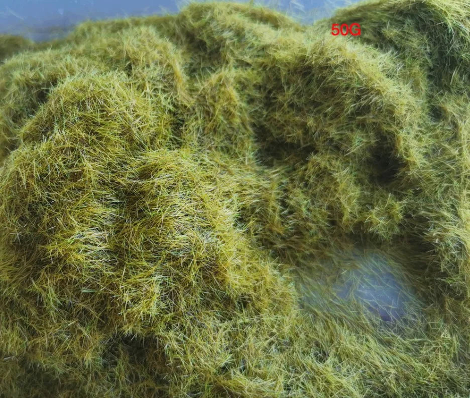 8MM Mini Static Grass Flock Powder  For Railway Artificial Terrain Lawn  Wargame Landscape Scenery Diorama Accessories