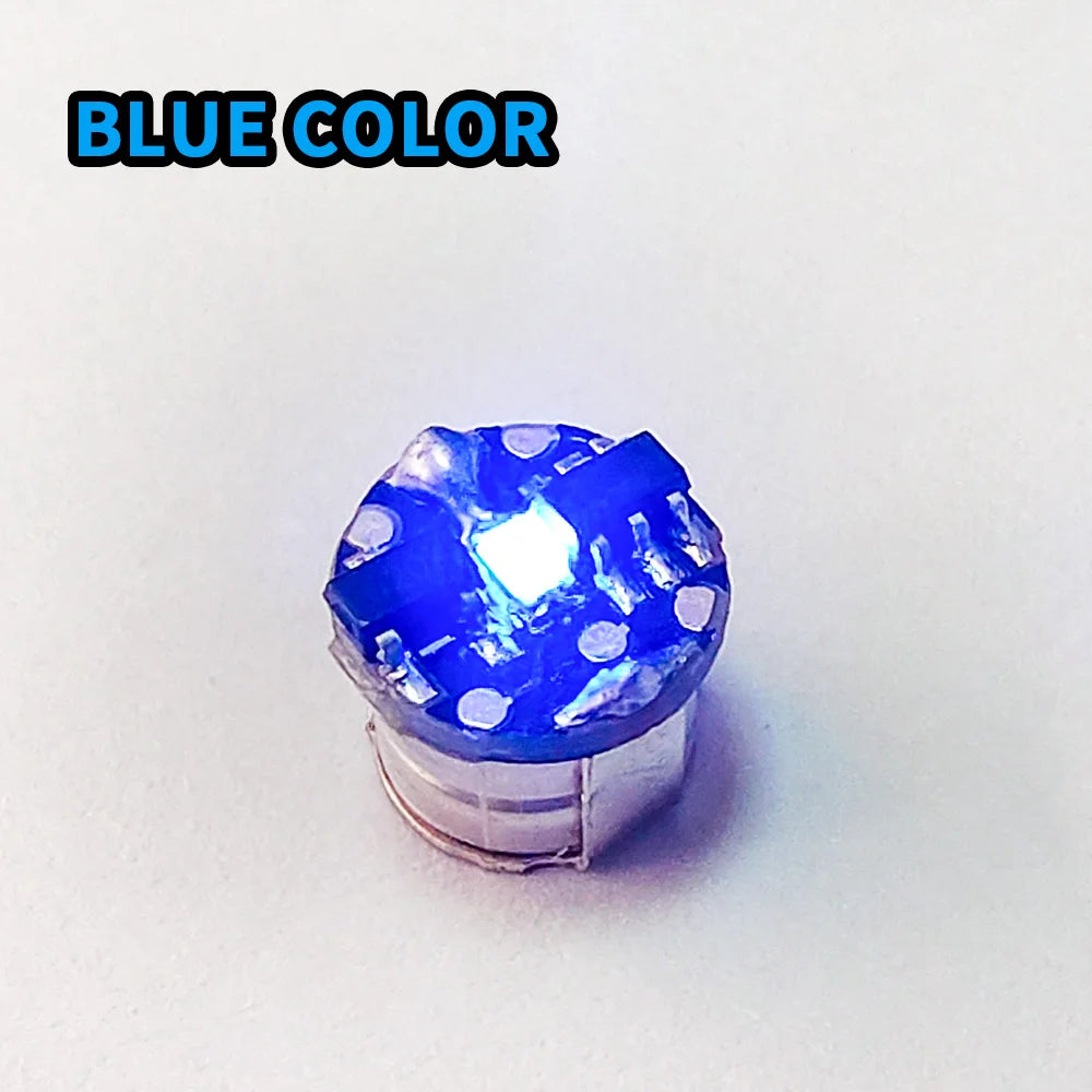 2pcs Magnetic Control Led Lamp Wireless Light Model Toys for Diy Model Making/Cars/House Decoration/Diorama/Robots wtih Battery