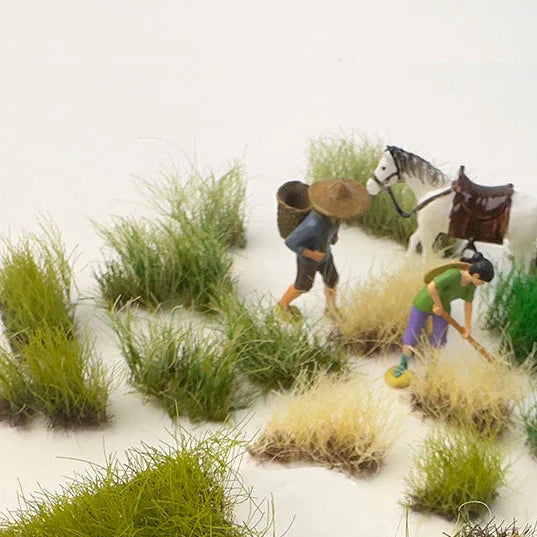 Height 16mm Diy Model Making Hand-Torn Flower Tufts Static Grass Needle Military Model Material Diorama Kits for Train Scenes