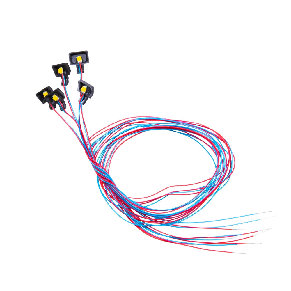 50Pcs Ho Scale Miniature Lamp 3V Led 1:87 Model Billboard Lights Diy Plastic Toys Architecture Building Materials for Diorama