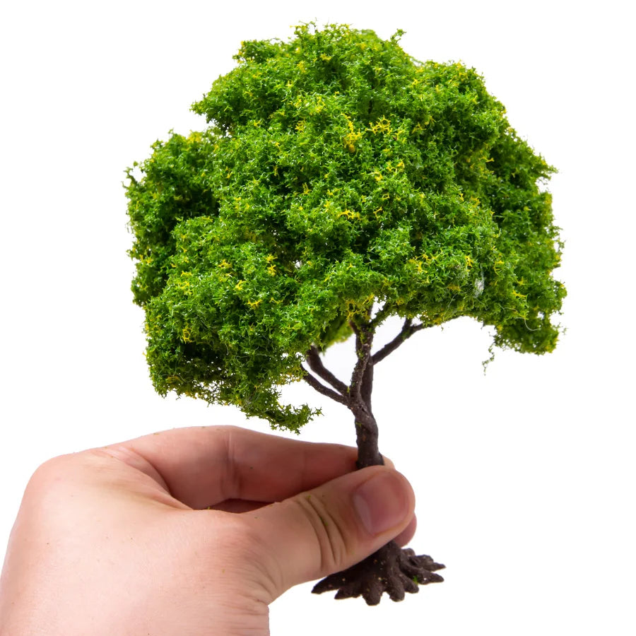 Height 10-15cm Model Tree Miniature Wire Trees Toys DIY Model Making Railway Train/Architecture Building Materials for Diorama