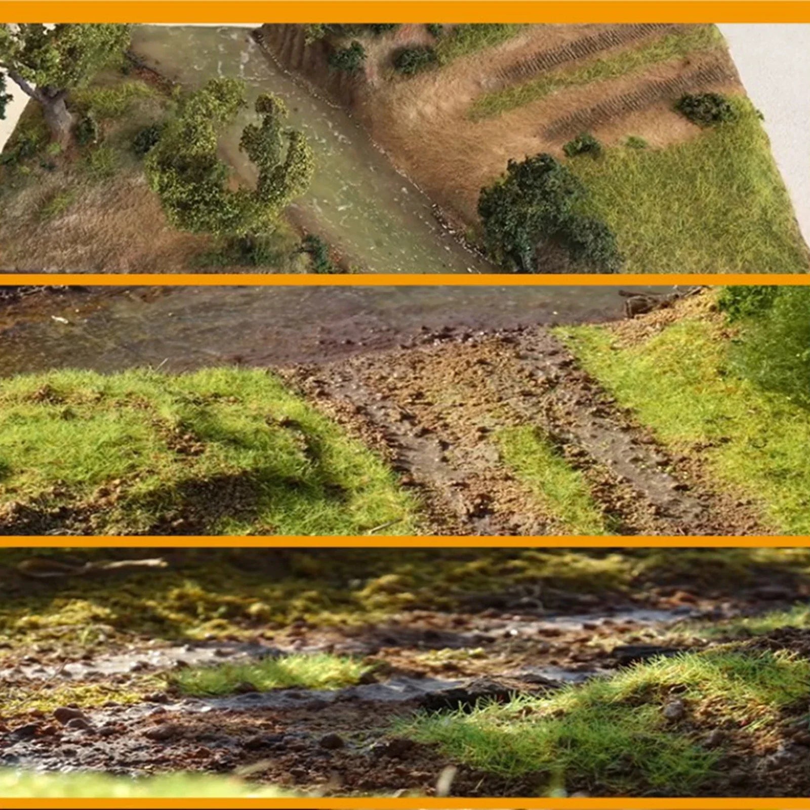 Mini Static Grass Flocking Machine – Portable Electrostatic Flocking Applicator for Model Scenery Applicator Battery Powered