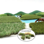 5MM 8MM 10MM HAND-TEAR Static Grass Model Grass Tufts Railway Artificial Miniature Terrain Kit for DIY Model Railway DIORAMA