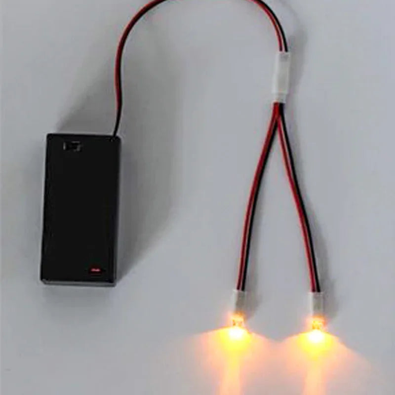 Diy Model Making 3V Miniature Lamp Led Beads 2/4/6 Heads Small Night Light/bulb Toys for Dollhouse Scene Layout/diorama 1Set