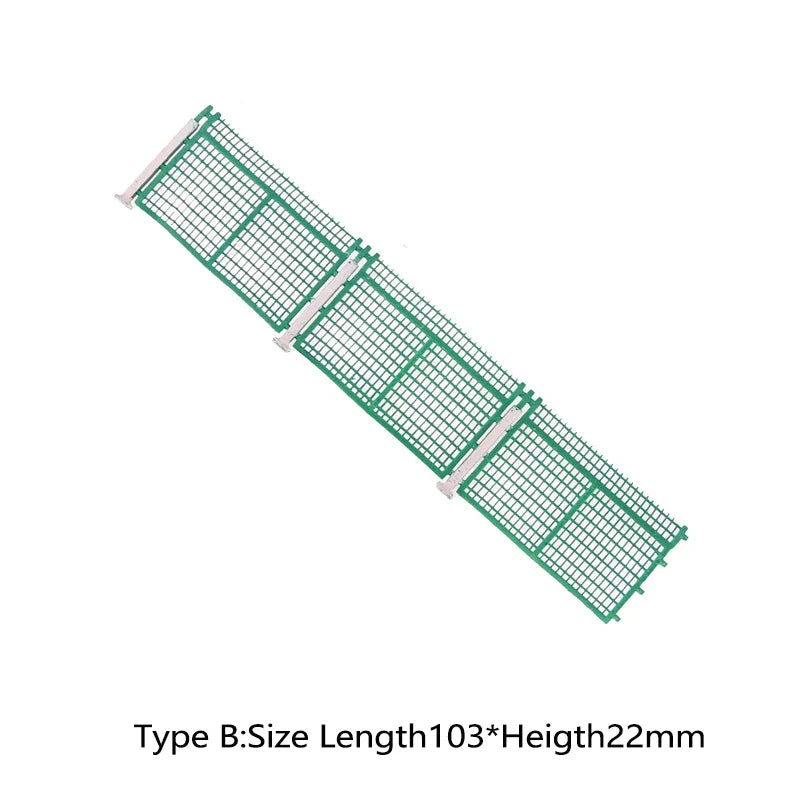1:87 HO Scale Railroad Barbed Wire Anti-crossing Fence Guardrail Fence Wall Train Model Sand Table Finished Parts