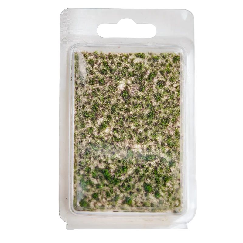 5MM Miniature Static Grass Tufts Cluster, for DIY Model Making, Railway Scene, Wargame, Sand Table Layout, Diorama, Decoration