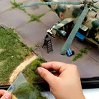 20G/30G 5MM Static Grass Turf Nylon Flock Powder For Railway Artificial Terrain Lawn Wargame Military Landscape Scenery Diorama