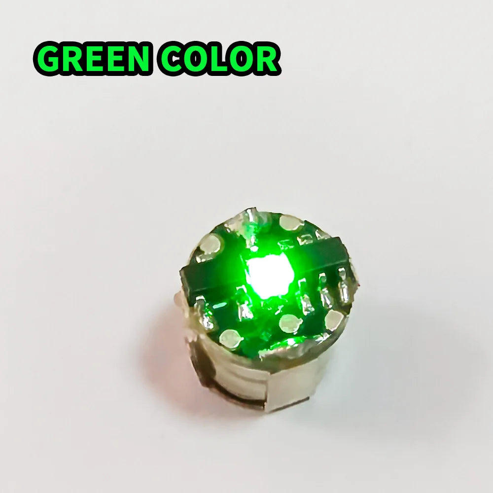 2pcs Magnetic Control Led Lamp Wireless Light Model Toys for Diy Model Making/Cars/House Decoration/Diorama/Robots wtih Battery