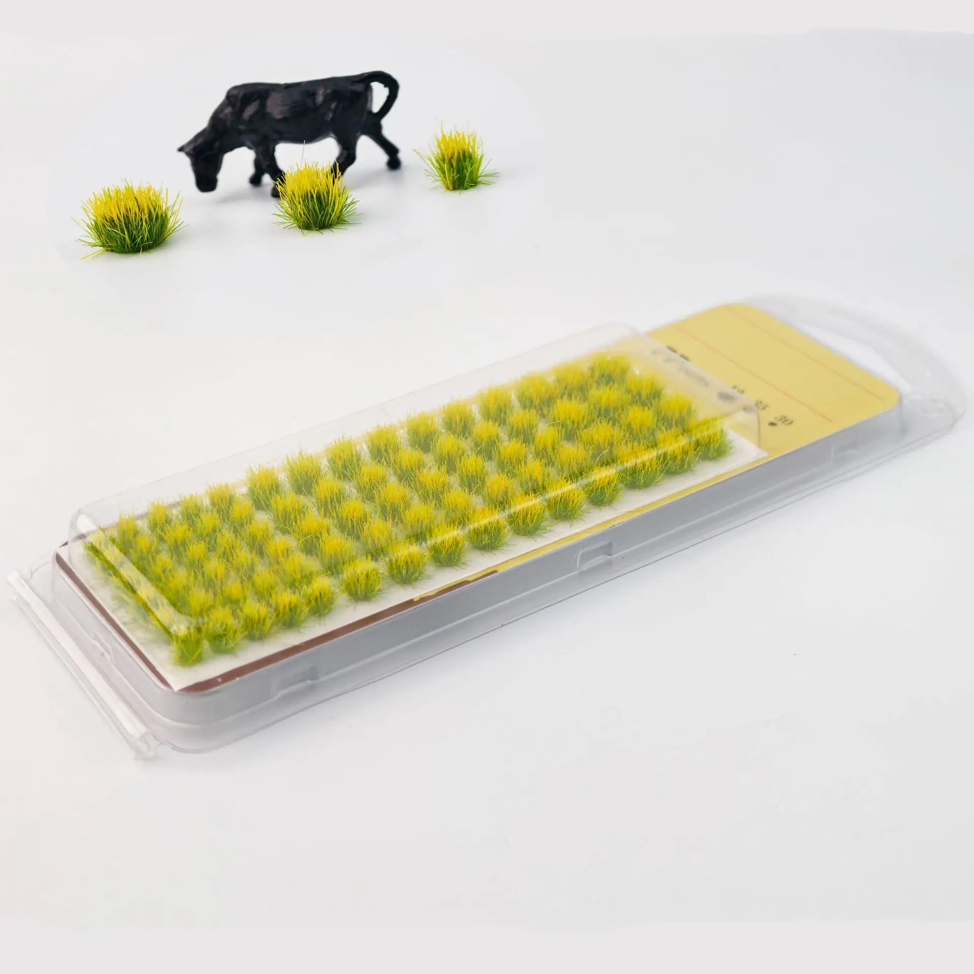 Static Grass Tufts 3 Sizes Mixed, for Model Scenery Train Landscape Railway Diorama Wargaming & Architectural Models Resin Terr