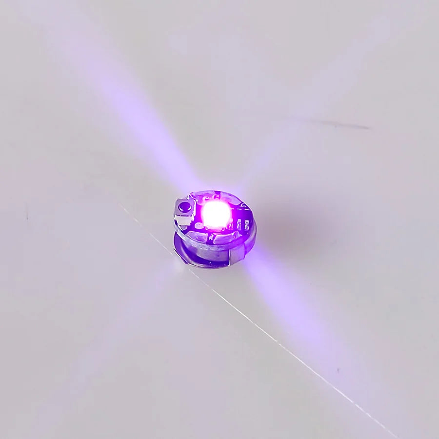 New Arrivals Touch Style Miniature Led Lamp Model Wireless Light Toys for DIY Model Making for Robots/Cars with Battery 1pc