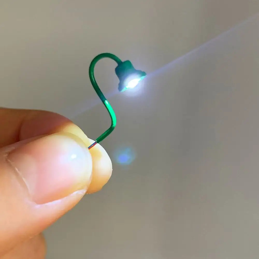 3V Led Miniature Wall Lamp Model Light Toys for Architecture Building Layout/railway Landscape Indoor/outdoor Diorama 1Pc/5Pcs