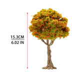 Height 10-15cm Model Tree Miniature Wire Trees Toys DIY Model Making Railway Train/Architecture Building Materials for Diorama
