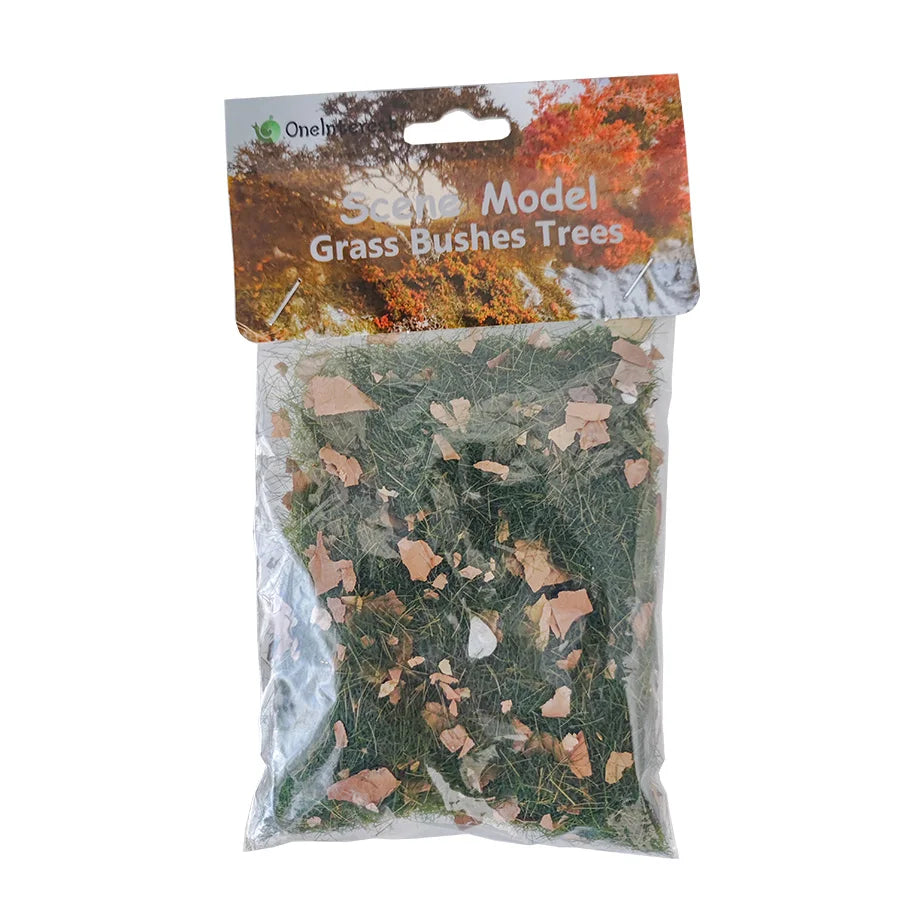 30G Miniature Static Grass Tuft&Stone for HO N OO Diy Model Making Sandtable Railway Train Layout/Military Scenery/Diorama