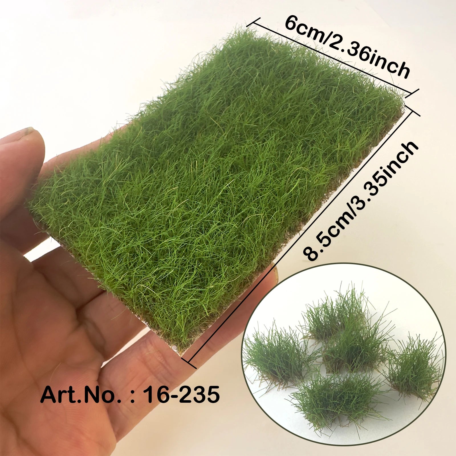 12-16mm  Diorama-Flowers Hand-teared Static-Grass for Model-Train-Scener Wargaming-Terrain Dioramas & DIY Crafts