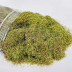 Miniature Plush Model Grass for HO Scale 1:87 Dioramas – Realistic Grass Tufts for Architecture Models, Train Scenery and Building Layouts
