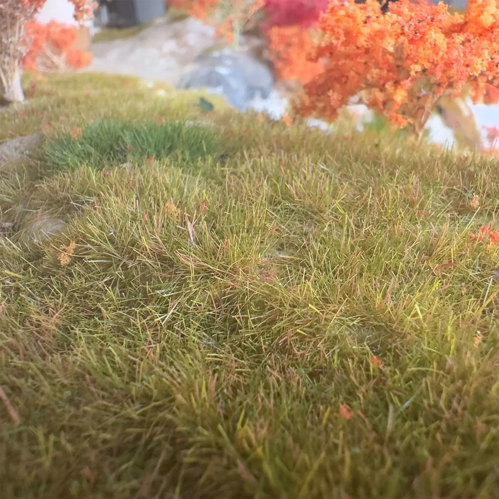 Mixed Model Grass Viscose Powder Green Fake Grass Fairy Garden Miniatures Clay DIY
