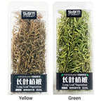 DIY Model Making Miniature Reed Model Long Leaf Grass Cluster Vegetation Toys Military Scene Materials for Diorama 1pc