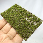 3mm Miniature Static Grass Tufts Cluster, for DIY Model Making, Railway Scene, Wargame, Sand Table Layout, Diorama, Decoration