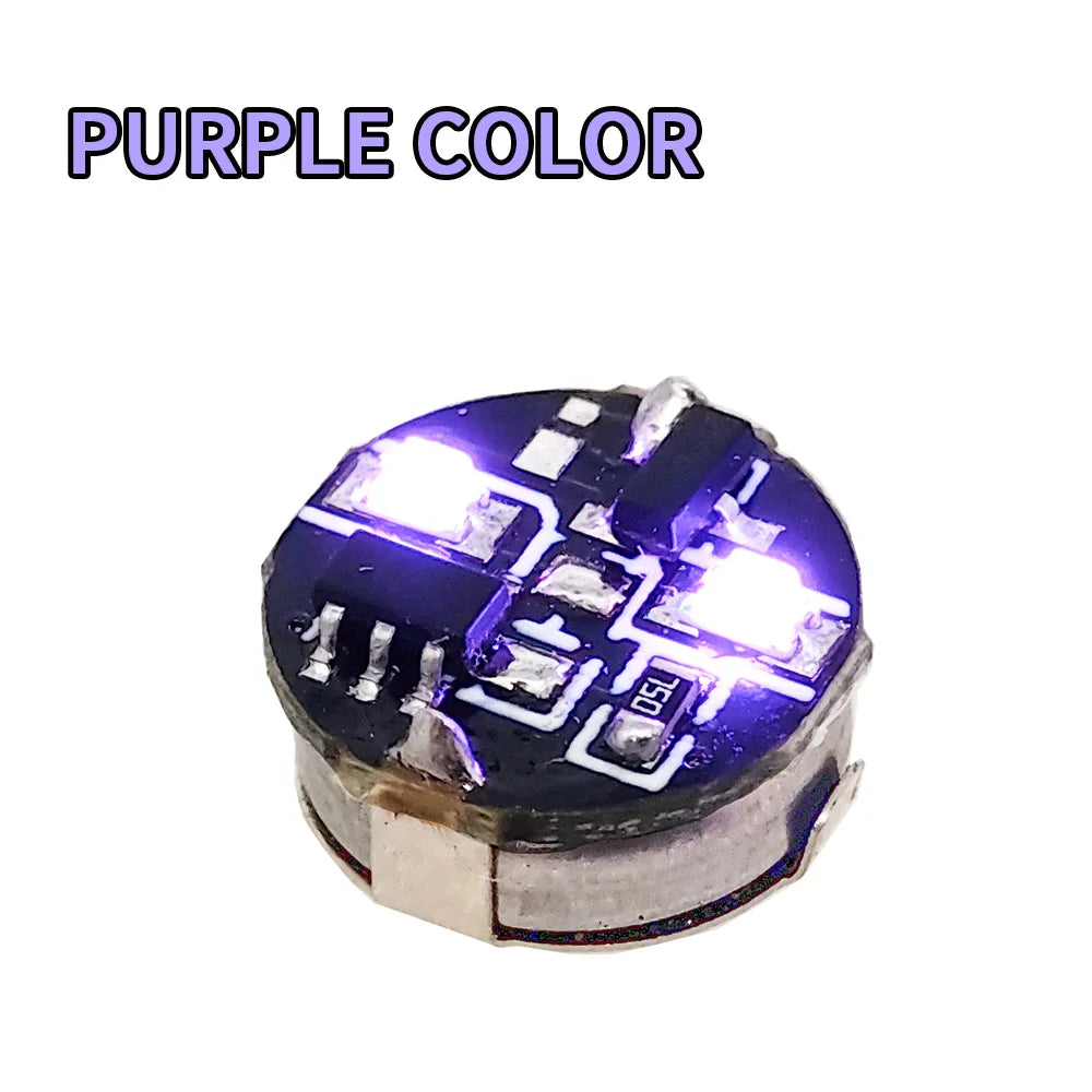 5pcs Magnetic Controlled LED Dual Light Led Double Lamp Toys DIY Model Making with CR927 Battery