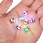 3pcs Double Led Lamp Model Key Button Wireless Light Diy Model Making Toys for Cars/Robots/Decoration/Diorama With Battery