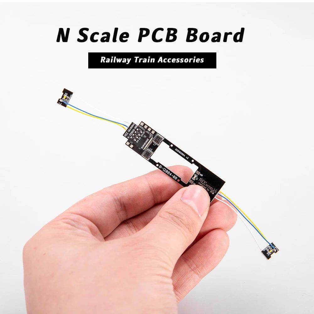 N Scale 1:160 Railway Train Accessories Ic Board Pcb Board Plastic Toys Diy Model Making Kits