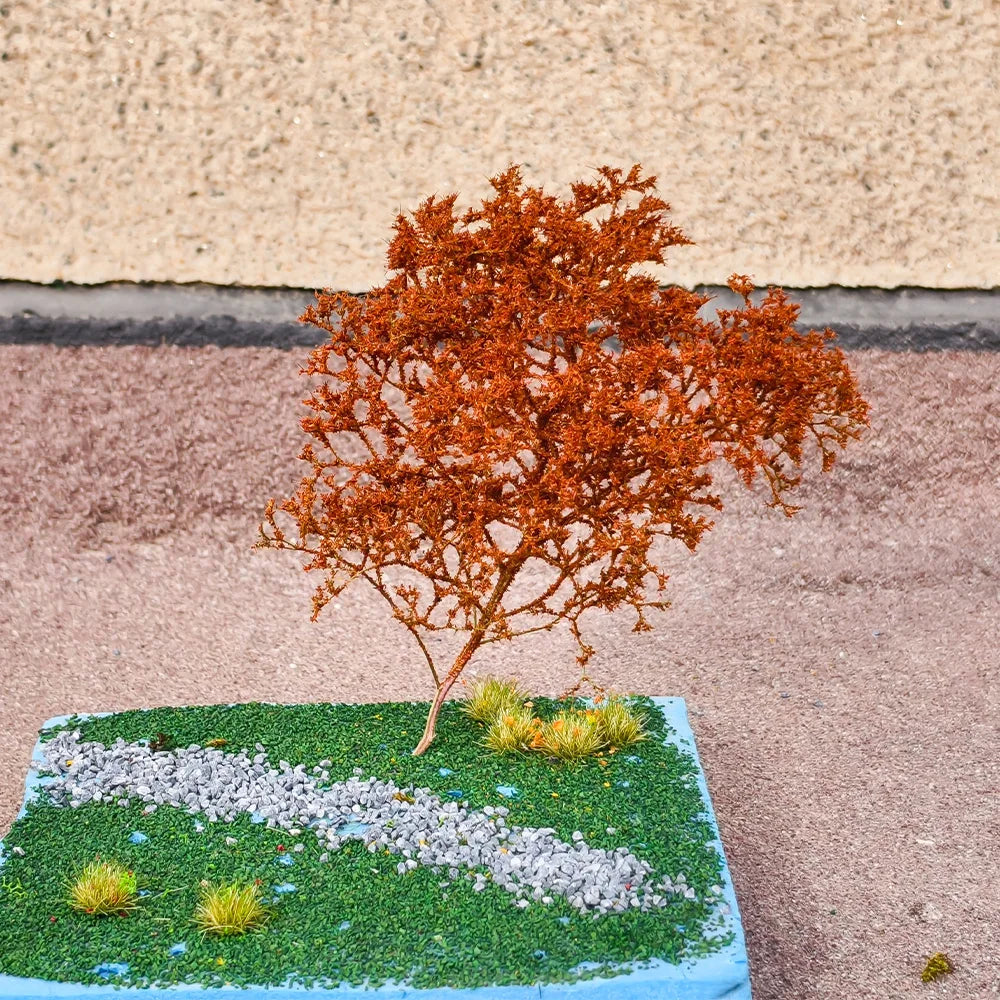 Simulation Seafoam Trees for Diorama & Model Scenery (2PCS) – Realistic Chenopodium Spinosum Trees for Railway, Wargaming & Landscape Models