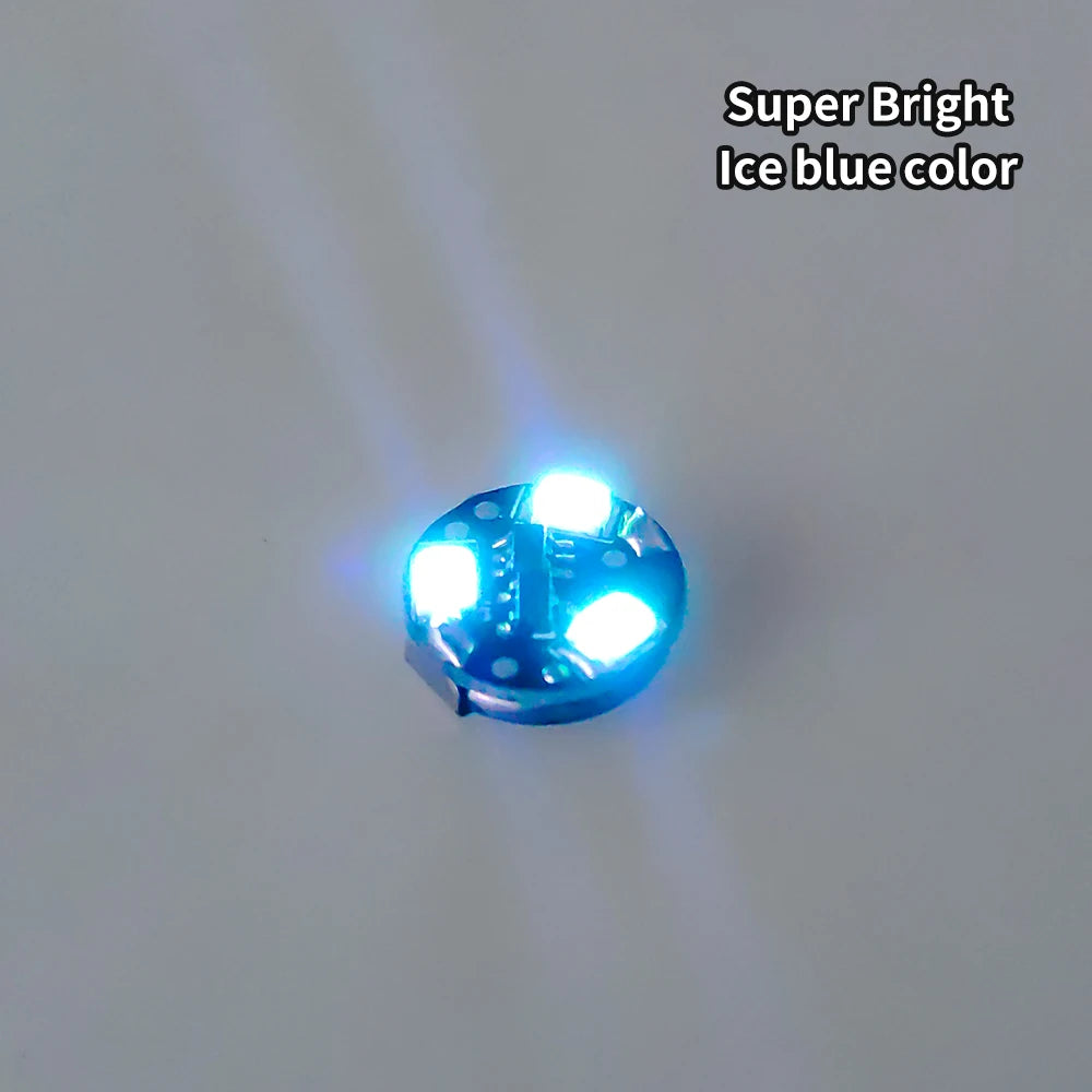 5pcs DIY Model Making 3-LED Magnetic Controlled Light Plus 1pc Free Magnet Switch Model with Added Lights Suitable for Robots