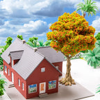 Height 10-15cm Model Tree Miniature Wire Trees Toys DIY Model Making Railway Train/Architecture Building Materials for Diorama