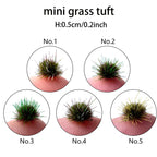 Miniature Model Grass Tufts 5mm/8mm – Static Grass for Dioramas, Model Railway Scenery & Wargaming Terrain