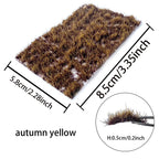 5MM Miniature Static Grass Tufts Cluster, for DIY Model Making, Railway Scene, Wargame, Sand Table Layout, Diorama, Decoration