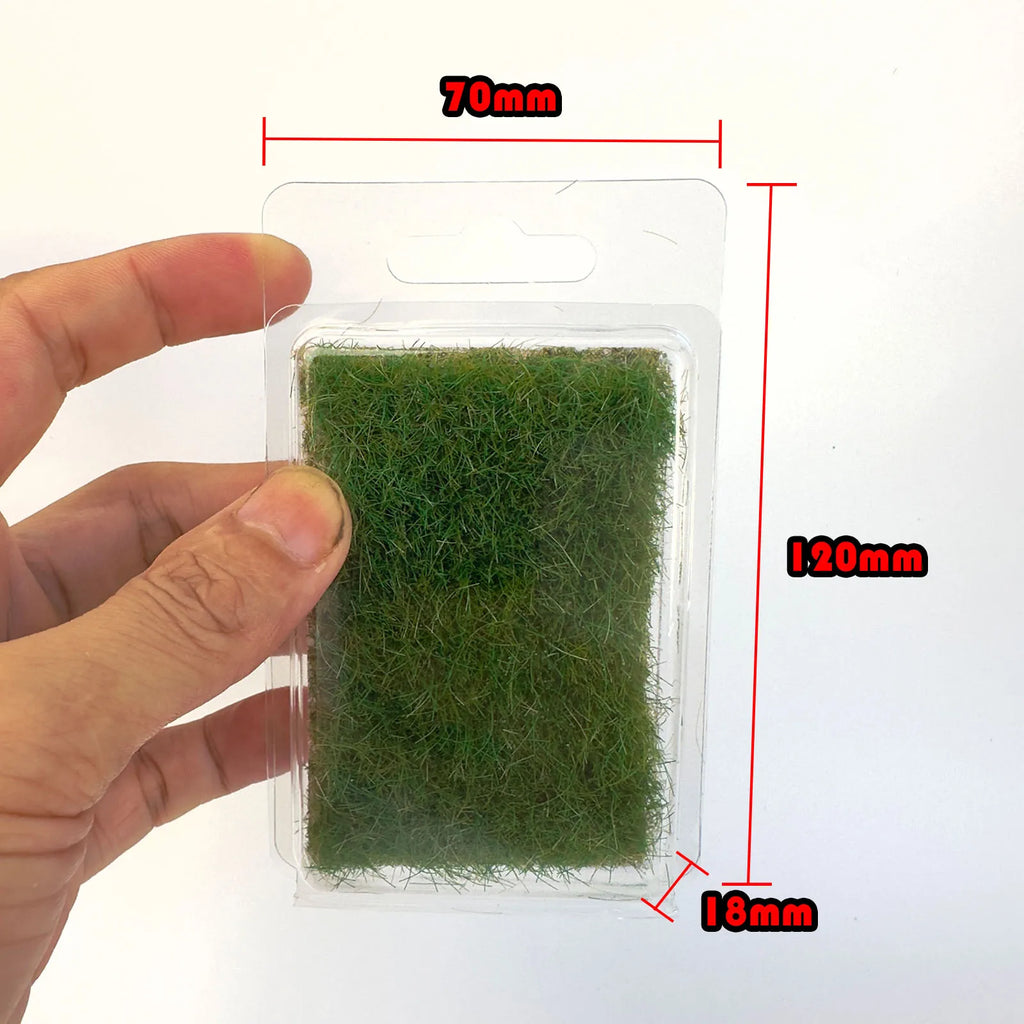 Height 16mm Diy Model Making Hand-Torn Flower Tufts Static Grass Needle Military Model Material Diorama Kits for Train Scenes