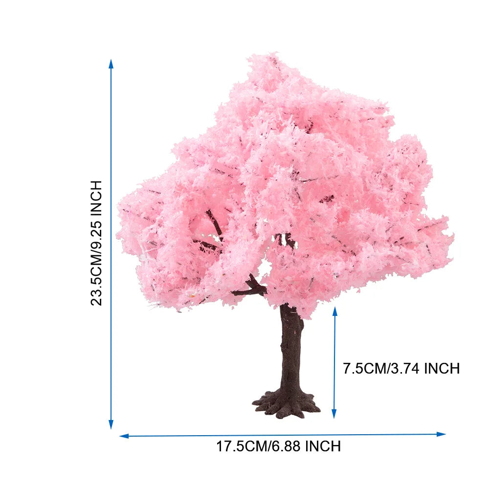 Miniature Wire Trees 9.5cm-28.5cm Simulation Plants for DIY Model Making/Railway Train/Architecture Building Layout/Diorama 1pc