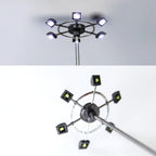 2Pcs 3V Miniature Luminous Tower Street Lamp 1:75-1:150 Model Light for Railway Train/garden/playground/stadium Overhead Lights