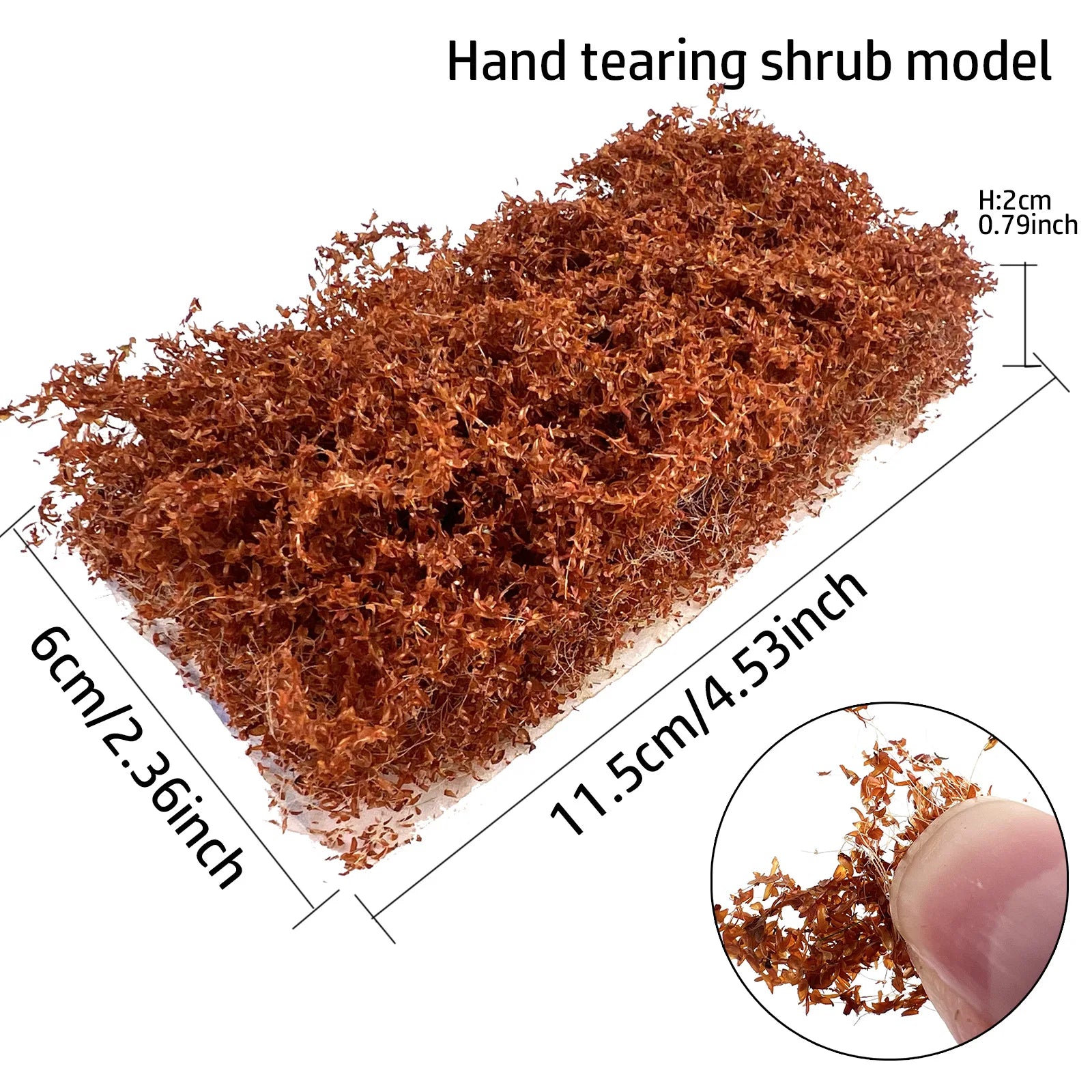 Simulation Iron Wire Tree Trunk/Hand-torn Shrub for Diy Model Making/Micro Landscape/Military Wargaming Scenery/Dioramas Supply