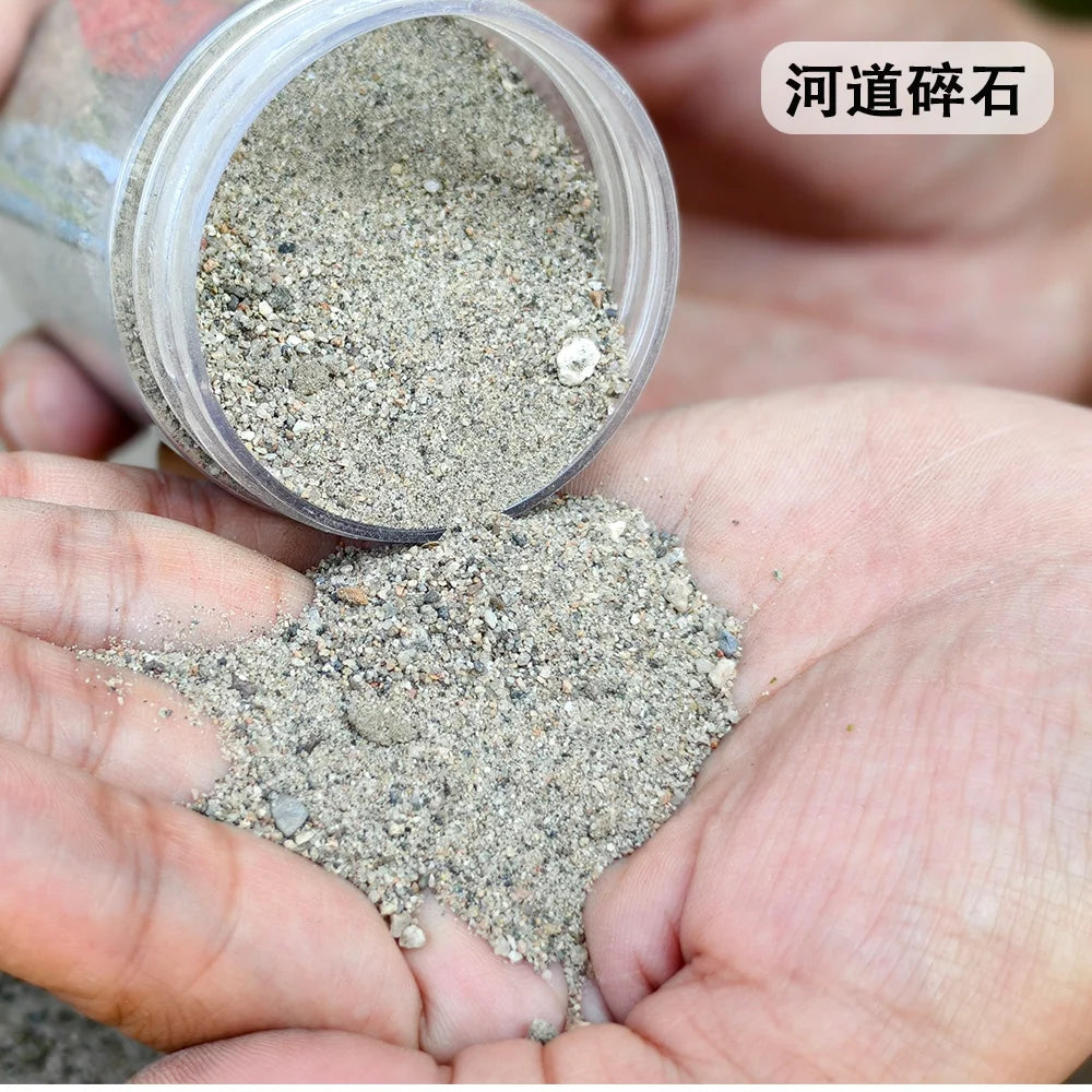 Micro Landscape Miniature Gravel Stone Gravel Ground Rock Natural for Diy Model Making Railway Scene Wargaming Diorama 140Ml/jar