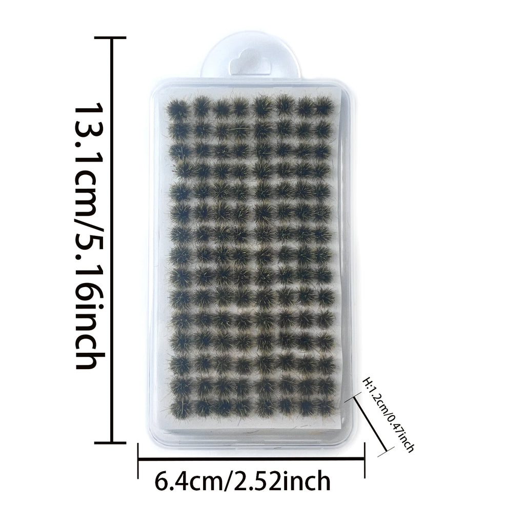 Miniature Model Grass Tufts 5mm/8mm – Static Grass for Dioramas, Model Railway Scenery & Wargaming Terrain