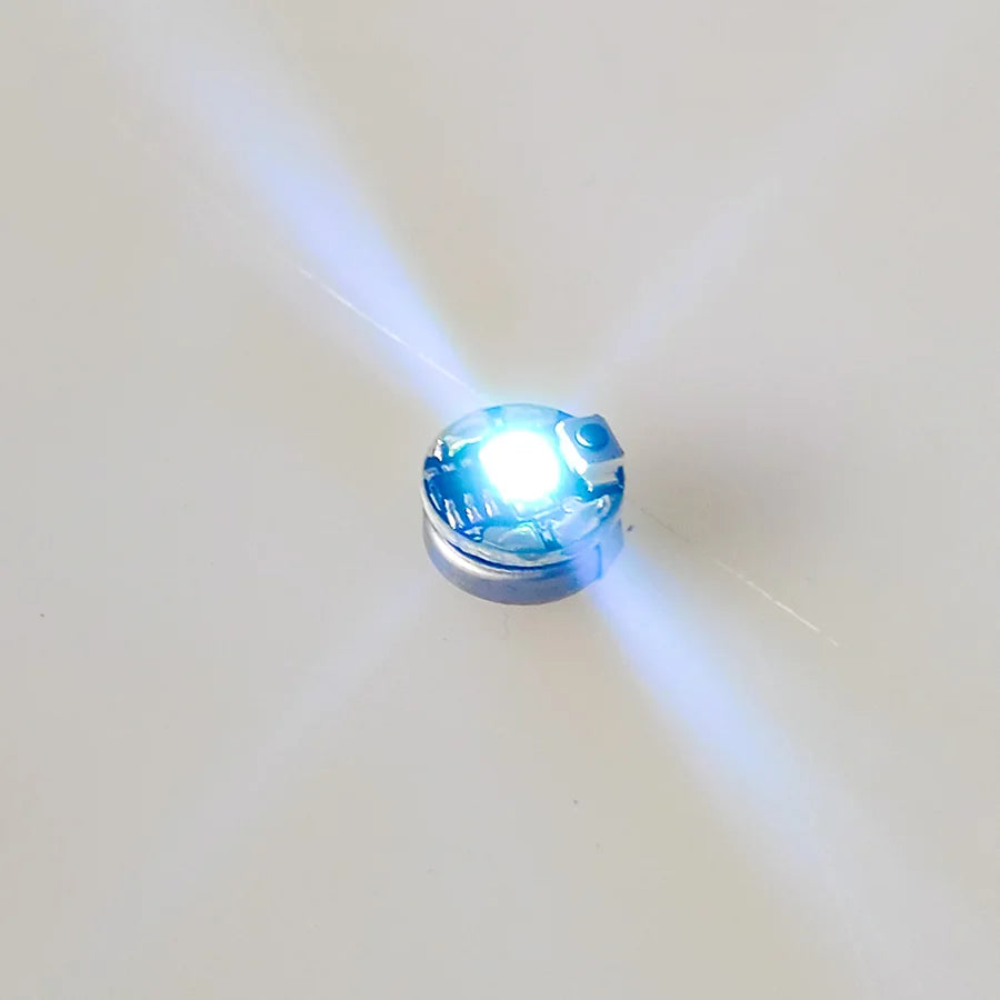 New Arrivals Touch Style Miniature Led Lamp Model Wireless Light Toys for DIY Model Making for Robots/Cars with Battery 1pc