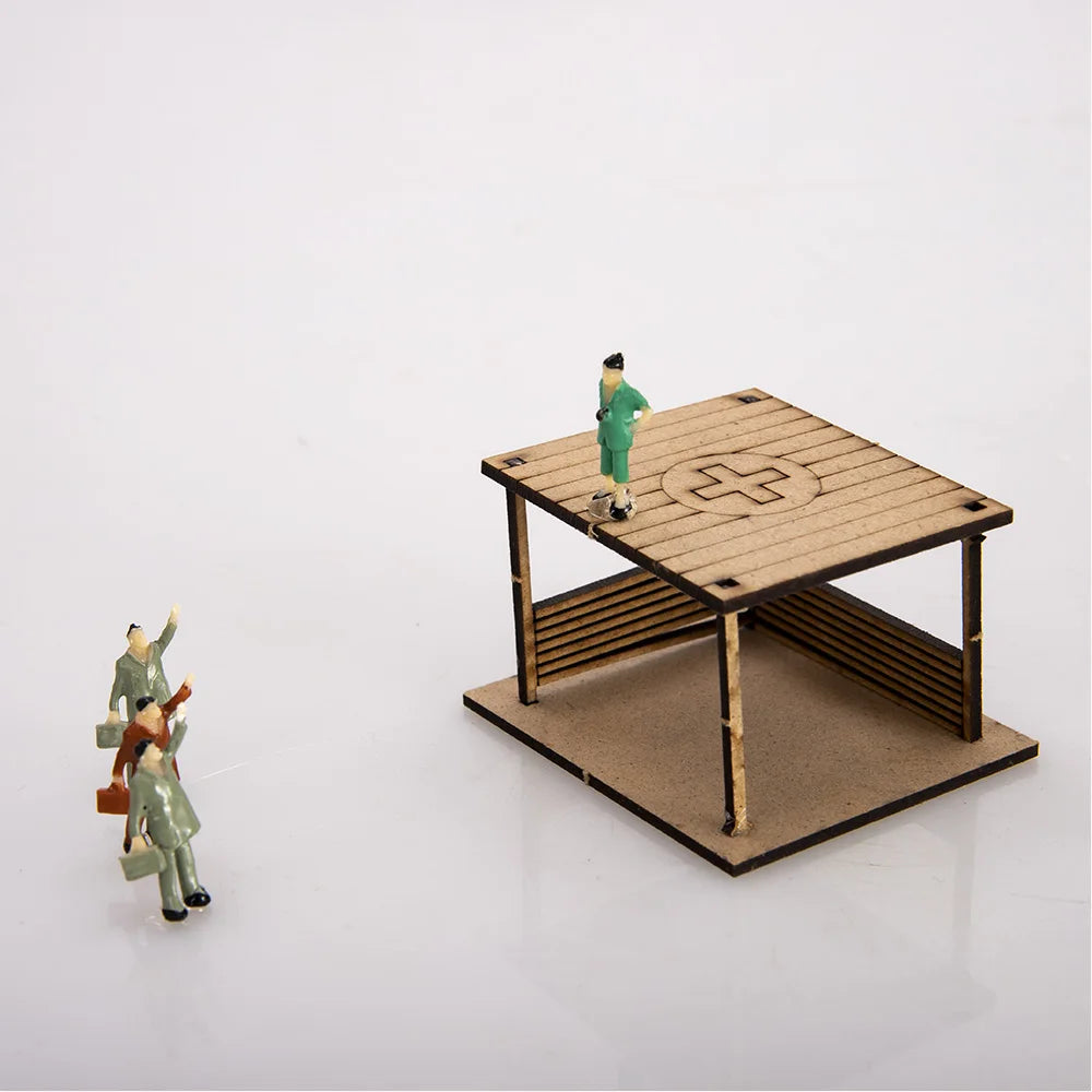 20pcs/50pcs HO 1/87 Scale Model People Street Passengers For Railway Landscape Building Layout