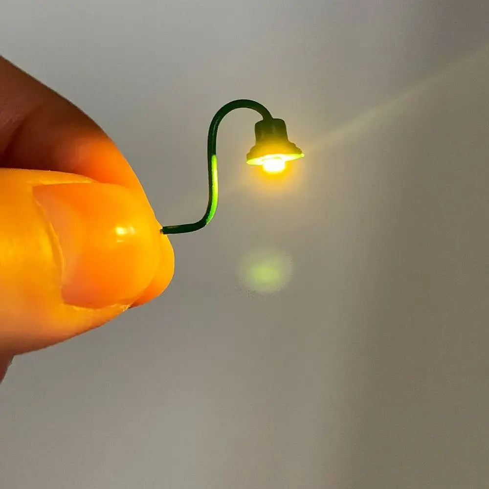 3V Led Miniature Wall Lamp Model Light Toys for Architecture Building Layout/railway Landscape Indoor/outdoor Diorama 1Pc/5Pcs