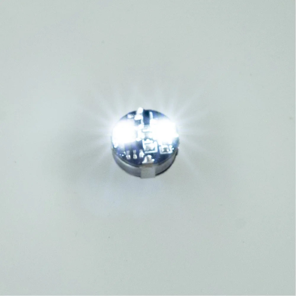 5pcs Magnetic Controlled LED Dual Light Led Double Lamp Toys DIY Model Making with CR927 Battery