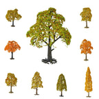 Handcrafted Miniature Trees for Diorama Railway Landscape & Dollhouse Scenery – 2PCS