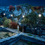 5PCS Mini LED Garden Path Lights for Diorama Dollhouse Street Railway Scenery