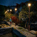 5PCS Mini LED Garden Path Lights for Diorama Dollhouse Street Railway Scenery