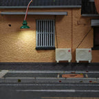 10PCS Mini LED Pendant Lamps for Dollhouse Diorama Railway Interior Ceiling Lighting 6 Styles