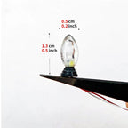 10PCS Mini LED Landscape Lamps for Diorama Park Pathway Garden Model Lighting 2 Sizes